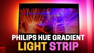 Philips Hue Gradient Light Strip beauty isn’t cheap [upl. by Tobias]