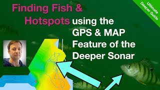 ► Deeper Sonar Fish Finder  How to use the Mapping Feature GPS ★★★★★ [upl. by Yrocal748]