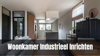 Woonkamer Inrichten Industrieel Bewoners Emotioneel Na Zien Makeover Interieur [upl. by Atikin206]