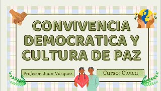 CIVICA  CONVIVENCIA DEMOCRATICA [upl. by Feucht]