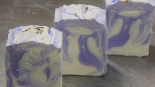 LAVENDER SOAP  SAVON LAVANDE [upl. by Alper]