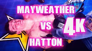 Floyd Mayweather Jr vs Ricky Hatton Highlights 4K [upl. by Kassel704]