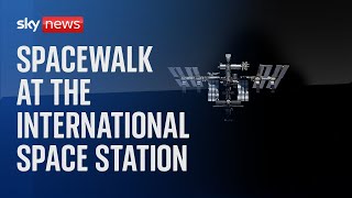 Watch Live US Spacewalk 86 at the International Space Station [upl. by Anod989]