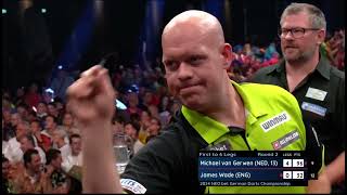 Michael Van Gerwen vs James Wade  German Darts Championship 2024 [upl. by Ettenrahc]