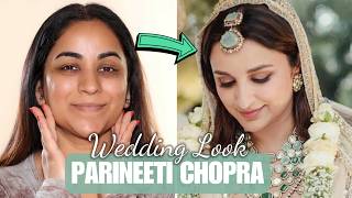 Easiest Tutorial To Recreate Parineeti Chopras Bridal Makeup [upl. by Enimisaj478]