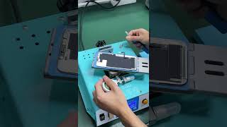 iPhone 12 touch screen digitizer replacement with REFOX FM50 shorts [upl. by Irodim]