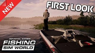 FISHING SIM WORLD Dovetail Games  PRERELEASE GAMEPLAY [upl. by Blakelee]