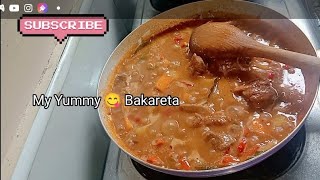 My Version how to Cooked Bakareta 7824 [upl. by Scot832]