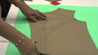 Lesson 312  How to Lay Pin Mark and Cut the Fabric [upl. by Siraj784]