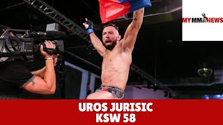 Uros Jurisic goes off on Roberto Soldic details fight against Shamil Musaev at KSW 58  MyMMANews [upl. by Acinoed]