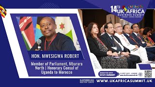 Hon Dr Robert Rukaari Highlights Uganda’s Agriculture amp ICT Opportunities at UKAfrica Summit 🌍💼 [upl. by Ardnua]