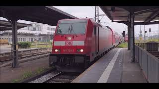 Bahnhof Offenburg im Mai 2023 Trainspotting Bahnhof Offenburg [upl. by Ahseinad628]