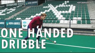 One Handed Dribble  Hertzberger TV  Tutorial [upl. by Haeluj]