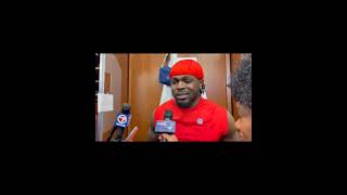 Jabrill Peppers Owns Up to Hot Mic Comment [upl. by Suravaj789]