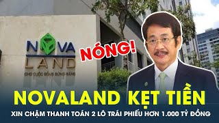 Nóng Kẹt tiền Novaland xin chậm thanh toán 2 lô trái phiếu hơn 1000 tỷ đồng  CafeLand [upl. by Yssirhc]