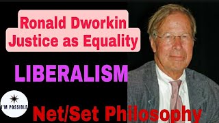 Ronald Dworkin l Justice as Equality l Liberalism l Bengali Explain l papan [upl. by Kelila]