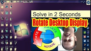 Computer Screen Rotate Problem Solution Bangla Tutorial  Tech24 EH [upl. by Doxia429]