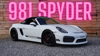 Porsche 981 Spyder Review  why you DONT need a 718  4k [upl. by Warrick323]