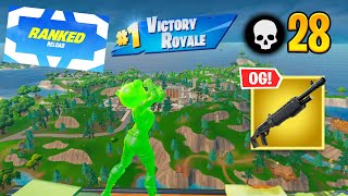 Fortnite Ranked Reload  High Kill Solo vs Duos OG Gameplay Keyboard amp Mouse [upl. by Rehpetsirhc]