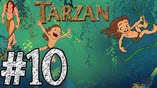 Tarzan Action Game  100 Walkthrough  Level 10 Journey to the Treehouse [upl. by Noma]