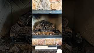 Real Fyre Charred Oak Log Set fireplaceideas fireplacemakeover [upl. by Danika]