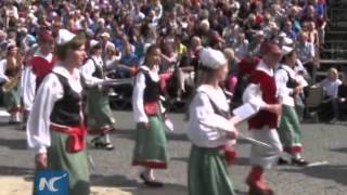 Cats festival in Ypres [upl. by Yrdua]