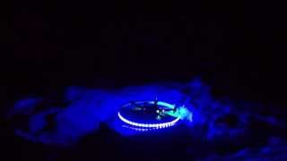 DJI Hexacopter ufo with laser and Led lights [upl. by Aneral]