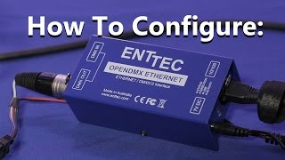 How to Configure Madrix amp Enttec ODE 70305 [upl. by Aikaj284]