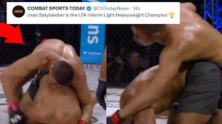 FIGHTERS REACT TO URAN SATYBALDIEV BEATING BRUNO ASSIS  SATYBALDIEV VS ASSIS REACTIONS [upl. by Ellata]