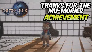 FF XIV Thanks for the Mumories Achievement  Mascot Murder Dawntrail [upl. by Junko432]