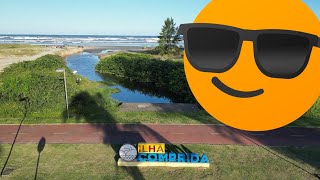 Ilha Comprida SP filmada por Drone [upl. by Kinch]