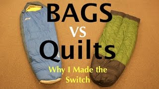 Sleeping Bags VS Quilts [upl. by Haimirej381]