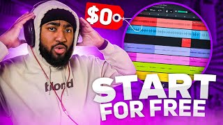 The best way to START making beats FOR FREE [upl. by Cly]