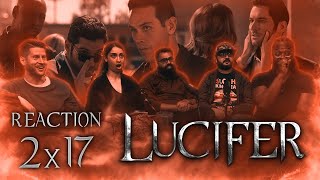 Lucifer  2x17 Sympathy for the Goddess  Group Reaction [upl. by Eneli]