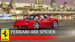 Ferrari 488 Spider launched in London [upl. by Whalen807]