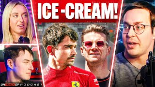 Charles Leclercs ICECREAM  Nico Hülkenberg To MERCEDES  On Track GP Podcast [upl. by Saucy168]