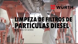 Würth  Limpeza de Filtros de Partículas Diesel 400ml [upl. by Siroved]