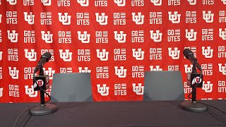 Utah Beats UCLA 147  POSTGAME PRESS CONFERENCE [upl. by Jonette]