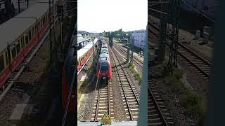 BR442 fährt bei der Warschauer Straße vorbei in Richtung Hbf music trainspotting train railroad [upl. by Imhskal552]