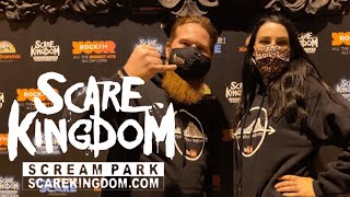 SCARE KINGDOM VLOG  opening night 2020 [upl. by Hgielac]