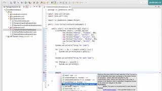 Java 8 Lambda Basics 22  The foreach iteration [upl. by Razal]