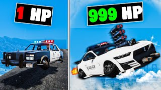 Upgrading to the FASTEST Flying Police Car in GTA 5 [upl. by Idnor321]