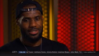 LeBron James Pregame Interview with Rachel Nichols  LIVE 52015 [upl. by Grim215]