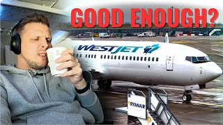 Broken Entertainment Out of Food  WestJet to Canada [upl. by Fulviah]