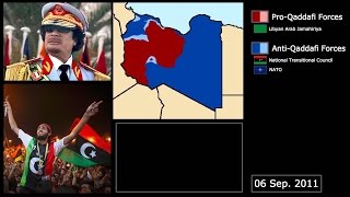 Wars The Libyan Civil War 2011 Every Week [upl. by Kalb]