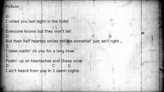 Picture  GuitarChordsLyrics [upl. by Ordisi714]