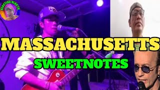 MASSACHUSETTS COVER BY SWEETNOTES REACTION VIDEO [upl. by Farra280]