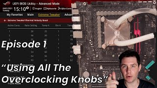 quotUsing All The Overclocking Knobsquot Ep1  56G 11900K  M13A  Cryo  SB25 [upl. by Ayotahc840]