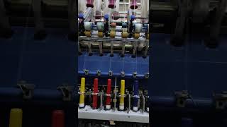 Spinning mil ring frame machine spinning spinningmills machine spinningindustries [upl. by Georgiana]