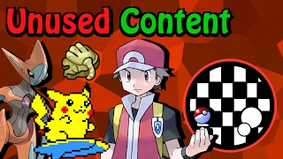 Unused Content Pokemon FireRed and LeafGreen [upl. by Boothe617]